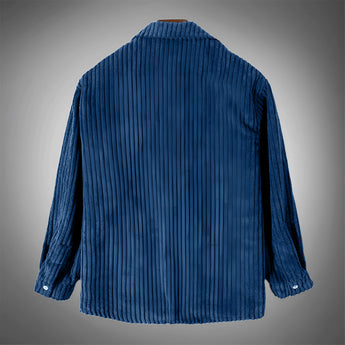 Luxury navy blue textured upholstery fabric featuring a designer material with an intricate pattern, showcasing an elegant appearance suitable for high-end fashion or interior design applications.