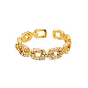 Luxury pave diamond gold link bracelet for women featuring intricate design and high-end craftsmanship.