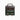 Luxurious green two-tone leather satchel with a studded flap, featuring a shoulder strap and sturdy handle, designed in a rectangular shape ideal for stylish carrying.