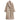 Luxury Women's Double-Breasted Beige Wool Winter Coat in XL size featuring a classic double-breasted design, tailored with a sophisticated collar and full-length sleeves, accented with stylish buttons. The coat is in a beige color, ideal for the winter season.