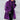 Luxurious purple wool coat for women in oversized design with fashionable contrast lining, featuring broad shoulders, long sleeves, and a stylish trench coat appearance, available in Viola1 color and 3XL size.