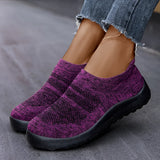 Magenta Women's Slip-On Sneakers in a vibrant viola color, size 46, featuring a lightweight and breathable design with a flexible sole.