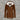 Maroon women's hooded winter parka with faux fur lining, shown in brown color, size 4XL. The parka features a hood with faux fur trim, long sleeves, and a stylish collar.