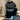 Men's black and grey argyle sweater in a neutral knit wool blend with long sleeves and a comfortable collar, suitable for winter fashion in size 2XL.