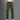 Men's green camouflage cargo pants with multiple pockets, featuring a military-inspired design.