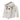 Men's beige hooded windbreaker with long sleeves and a lightweight design, featuring a collar and button details, ideal for spring weather and casual sportswear fashion.