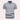 Men's beige short sleeve polo shirt with vertical stripes, ribbed cotton texture, and a collar, shown in gray color, size XL.