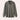 Men's gray cotton crewneck sweater in size 5XL, featuring long sleeves and a simple, pattern-free design.
