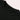 Men's black crew neck cotton t-shirt laid flat, showcasing short sleeves and soft, durable fabric.