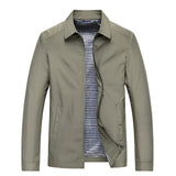 Men's beige weatherproof trench coat in 2XL size featuring a black gingham lining, with a classic collar and long sleeves, showcasing a stylish and chic design.