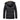 Men's black hooded puffer jacket with a waterproof and insulated design, featuring a high neck collar, long sleeves, and multiple pockets.