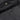 Men's black hooded puffer jacket with insulated padding, featuring long sleeves and a high collar, designed for waterproof protection in winter conditions.