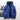 Men's electric blue insulated parka with waterproof material, featuring multiple pockets and long sleeves, designed for skiing; available in size 5XL.