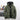 Men's green insulated parka in size 5XL with a waterproof design, featuring multiple pockets, long sleeves, and a high collar for added protection against the elements, suitable for skiing or cold weather activities.