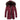 Men's black insulated waterproof parka with a fur hood, shown in a Bordeaux color, size 4XL, featuring a stylish design with long sleeves and a warm, natural material lining.