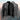 Men's black leather biker jacket with a classic collar and long sleeves, featuring a sleek and stylish design ideal for motorcycle enthusiasts.