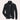 Men's black lightweight bomber jacket featuring a zip-up front, long sleeves, and a casual collar, designed for spring fashion in size 4XL.