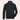 Men's black lightweight bomber jacket with zip-up front and ribbed collar, designed for casual spring fashion.