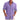 Men's black linen roll-up sleeve shirt with lavender contrast cuffs in size 4XL, showcasing the shirt's casual and stylish design elements including the rolled-up sleeves and visible detailing on the cuffs and neckline.