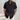 Men's black linen short sleeve shirt with a collar and button front, displayed on a mannequin or model showing the chest and waist area, highlighting the lightweight and breathable fabric perfect for summer wear.