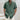 Men's green linen short sleeve summer shirt in size 5XL, featuring lightweight and breathable fabric.