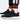 Men's black mesh running shoes featuring a lightweight and breathable design, ideal for comfort during physical activities.
