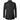 Men's black slim fit luxury winter coat with a high collar, featuring long sleeves and button closures, designed for a formal and stylish appearance.