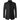 Men's black slim fit luxury winter coat with high-collar design, showcasing a formal and stylish look; features long sleeves and a tailored fit suitable for cold weather.