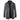 Men's dark gray wool blend double-breasted peacoat featuring a formal design with long sleeves, a notched collar, and button details.