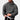 Men's gray wool cable knit turtleneck sweater featuring long sleeves and a high collar, worn by a bearded man.