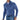 Men's blue lightweight half-zip sweater in casual comfort fit, featuring a high collar and long sleeves, suitable for sportswear or casual wear, displayed in a large 3XL size.