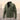 Men's green lightweight insulated quilted winter jacket in size 2XL, featuring a collared neck and long sleeves, designed for warmth and style.