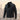 Men's black lightweight insulated quilted winter jacket in size 2XL, featuring a stand-up collar and long sleeves, designed for cold weather.