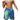 A man wearing blue ombre quick-dry swim shorts with an adjustable drawstring, featuring a muscular build, thighs, and waist visible.
