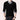 Men's black knit sweater in XL, featuring a stylish winter pullover design with long sleeves and a round neckline.