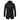 Men's charcoal grey wool blend tailored winter overcoat in size 5XL, featuring a button-up front, long sleeves, and a classic collar design.