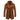 Men's charcoal wool overcoat in a military style with a slim fit design, featuring a notched collar, long sleeves, and front button closure. The coat is designed for formal wear and has a brown hue.