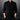 Men's chunky knit gray wool cardigan with a stylish design, featuring a collar and long sleeves, shown in Nero color and XL size.