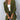 Men's Classic Grey Ribbed Knit Sweater - Stylish Winter Crewneck Pullover Green XL worn by a model showcasing the shoulder, sleeve, and waist details.
