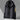 Men's gray color-block hooded windbreaker jacket in XL with lightweight fabric, featuring long sleeves and a stylish design.