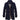 Dark blue men's double-breasted waterproof military trench coat in 2XL size, featuring a formal design with buttons, a collar, and long sleeves.