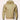 Men's fleece-lined tan zip-up hoodie in khaki, size XL, featuring a lightweight design with long sleeves and a comfortable collar for everyday wear.