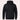 Men's fleece-lined black zip-up hoodie in XL size, featuring long sleeves and a comfortable collar designed for lightweight everyday wear.