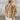 Men's fluffy teddy bear jacket in camel color, featuring a fleece-lined hoodie. The jacket appears to be worn by a model with a beard, showcasing details like the neck, sleeve, and collar in the image. The overall design suggests a cozy and warm garment suitable for fashion-conscious individuals.