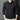 Men's black geometric V-neck polo pullover in a diamond knit pattern, size 2XL, featuring long sleeves and a comfortable fit.