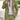 Men's pea green slim fit linen suit with a lightweight blazer, suitable for beach weddings, shown in size 3XL, paired with a white dress shirt and khaki pants.