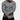 Men's grey knit turtleneck sweater in a fitted muscle fit style, showcasing long sleeves and a high neckline, modeled by a bearded man wearing size XL.