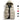 Men's beige hooded insulated puffer vest with a fur-trimmed hood, featuring zipper pockets, made from natural materials and designed for outerwear.