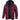 Men's insulated blue plaid hooded winter jacket with quilted design and stylish tartan pattern, featuring long sleeves and a comfortable fit in Rosso Plaid1 color, ideal for cold weather wear.