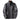 Men's insulated grey bomber fleece jacket with a warm zip-up design, featuring a collar, long sleeves, and a zipper closure.